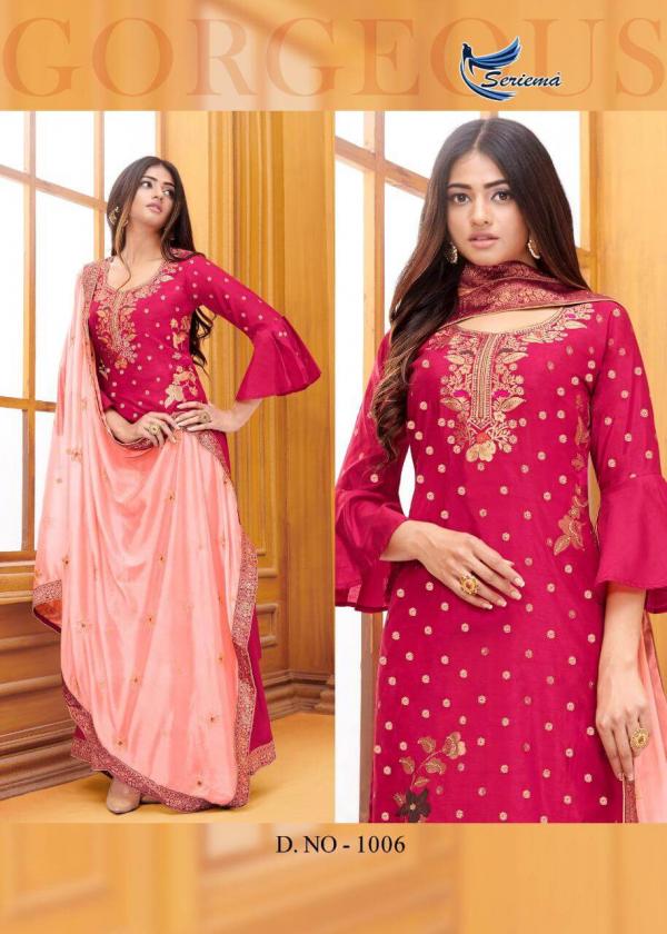 Seriema Zaraa Designer Viscose Ethnic Wear Salwar